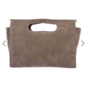 Clare V. Suede Clutch Bag